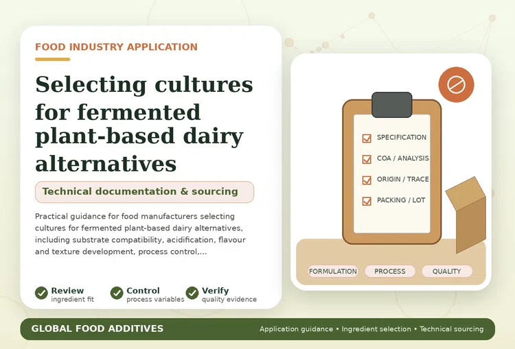 Selecting starter cultures for fermented plant-based dairy alternatives